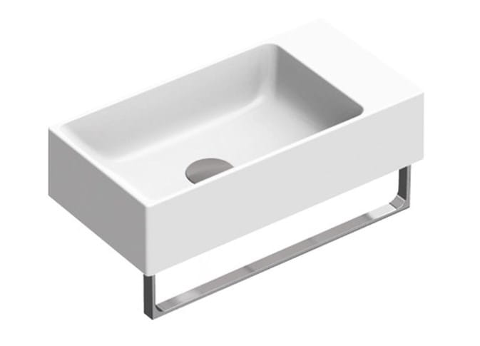 CATALANO PREMIUM umývátko 50 cm, bez přepadu, Cataglaze+Silver Titanium 0220520001 Obrázek - fotka