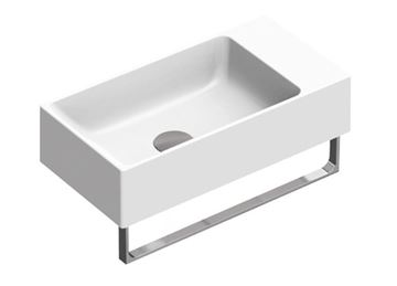 CATALANO PREMIUM umývátko 50 cm, bez přepadu, Cataglaze+Silver Titanium 0220520001 Obrázek - fotka