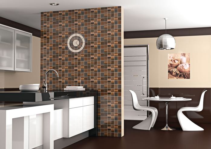 CIFRE INTENSITY obklad 20x50 cm, lesk, brown INTENSITY BROWN Obrázek - fotka