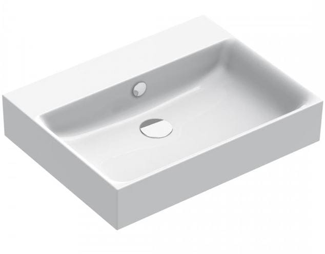 CATALANO PREMIUM umyvadlo 60 cm, s přepadem, Cataglaze+Silver Titanium 0220600001 Obrázek - Hlavní obrázek
