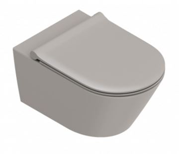 CATALANO SFERA WC sedátko Slim, SoftClose, tortora matt 0551250032 Obrázek - fotka