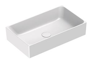 CATALANO PREMIUM umyvadlo na desku 60 cm, bez přepadu, Cataglaze+Silver Titanium