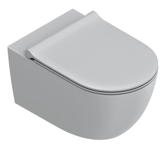 CATALANO SFERA závěsné WC, Silentech 2.0 splachování, Cataglaze+Silver Titanium, cemento matt  0511750023 Obrázek - Hlavní obrázek