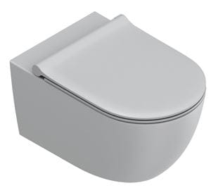 CATALANO SFERA závěsné WC, Silentech 2.0 splachování, Cataglaze+Silver Titanium, cemento matt 