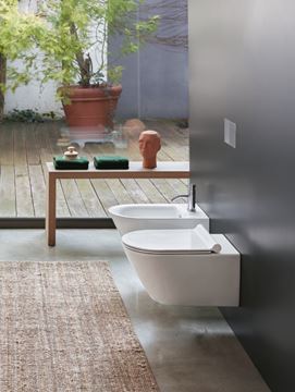CATALANO ZERO závěsné WC, Silentech splachování, Cataglaze+Silver Titanium, matná bílá  0111550021 Obrázek - fotka
