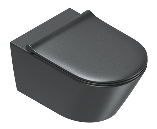 CATALANO WC sedátko Slim, SoftClose, matná černá SCSTPNNS Obrázek - fotka