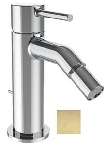 CONCEPT 300 ROUND umyvadlová stojánková baterie, s odtokovou soupravou, PVD, brushed gold brass 