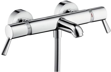 HANSGROHE ECOSTAT vanová nástěnná termostatická baterie, s přepínačem, chrom
