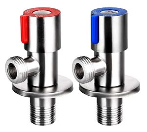 SLOVARM TE-66N  rohový ventil 1/2"x3/8", sada 2 ks, nerez