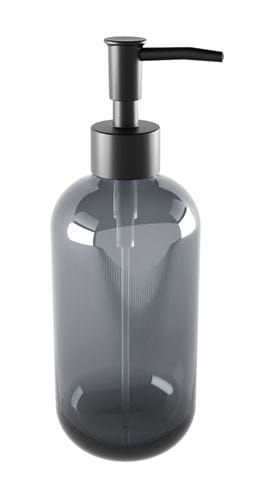 NIMCO ABU dávkovač tekutého mýdla 370 ml, sklo, černá ABC 31-X-90 Obrázek - Hlavní obrázek
