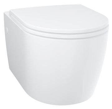 GROHE BAU CERAMIC závěsné WC se SoftClose sedátkem, Rimless splachování, alpská bílá 103860SH00 Obrázek - fotka