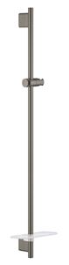GROHE RAINSHOWER SMARTACTIVE sprchová tyč 930 mm s držákem ruční sprchy, polička, kartáčovaný hard graphite
