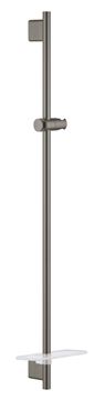 GROHE RAINSHOWER SMARTACTIVE sprchová tyč 930 mm s držákem ruční sprchy, polička, kartáčovaný hard graphite