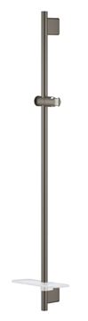 GROHE RAINSHOWER SMARTACTIVE sprchová tyč 930 mm s držákem ruční sprchy, polička, kartáčovaný hard graphite 26603AL0 Obrázek - fotka