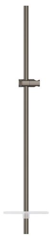 GROHE RAINSHOWER SMARTACTIVE sprchová tyč 930 mm s držákem ruční sprchy, polička, kartáčovaný hard graphite 26603AL0 Obrázek - fotka
