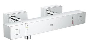 GROHE GROHTHERM CUBE sprchová nástěnná termostatická baterie, Water Saving, chrom
