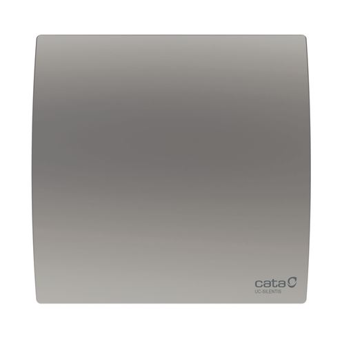 CATA UC 10 SILENTIS TIMER SILVER axiální ventilátor 96,6 mm, nástěnný/stropní, s časovačem a zpětnou klapkou, stříbrná 01221100 Obrázek - Hlavní obrázek