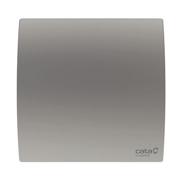 CATA UC 10 SILENTIS TIMER SILVER axiální ventilátor 96,6 mm, nástěnný/stropní, s časovačem a zpětnou klapkou, stříbrná