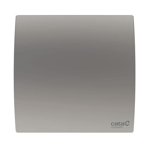 CATA UC 10 SILENTIS HYGRO axiální ventilátor 96,6 mm, nástěnný/stropní, s časovačem, čidlem vlhkosti a zpětnou klapkou, stříbrná 01221200 Obrázek - Hlavní obrázek