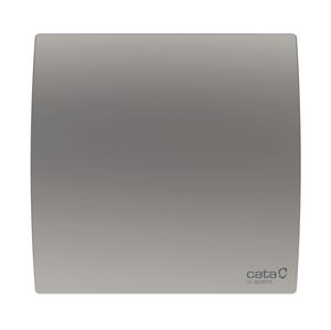 CATA UC 10 SILENTIS HYGRO axiální ventilátor 96,6 mm, nástěnný/stropní, s časovačem, čidlem vlhkosti a zpětnou klapkou, stříbrná