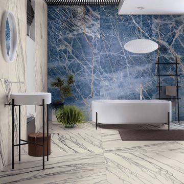GARDENIA&ARIANA LA MARMOTECA dlažba 60x120 cm, lesk, blue denim G0027022 Obrázek - fotka