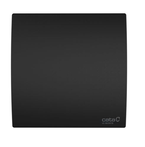 CATA UC 10 SILENTIS TIMER BLACK axiální ventilátor 96,6 mm, nástěnný/stropní, s časovačem a zpětnou klapkou 01222100 Obrázek - Hlavní obrázek