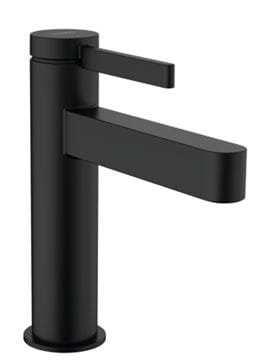 HANSGROHE FINORIS umyvadlová stojánková baterie, s odtokovou soupravou, EcoSmart, matná černá