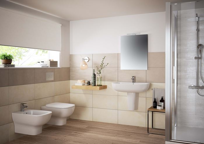 IDEAL STANDARD MIRROR & LIGHT zrcadlo 60x70 cm, reverzibilní T3355BH Obrázek - fotka