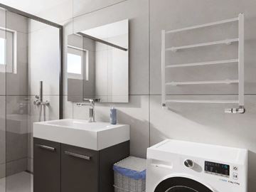 CONCEPT 200 RELAX koupelnový radiátor 600/695, boční připojení, sněhově bílá DTWS06950600SK015016 Obrázek - fotka