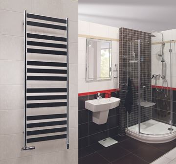 ZEHNDER ZETA koupelnový radiátor 1600/600, boční připojení, bílá RAL9016 ZET-160-060 Obrázek - fotka