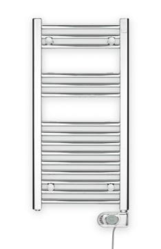 ZEHNDER AURA koupelnový radiátor 1540/600, elektrický, s topnou tyčí, chrom