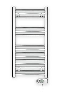 ZEHNDER AURA koupelnový radiátor 1540/600, elektrický, s topnou tyčí, chrom