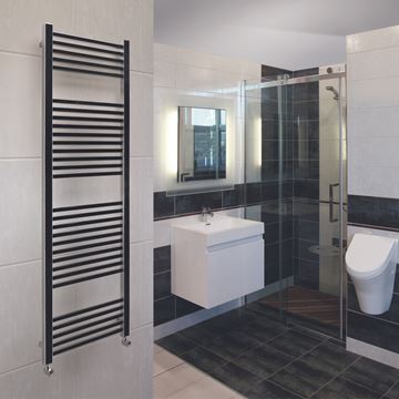 ZEHNDER IMPA koupelnový radiátor 1180/500, boční připojení, bílá RAL9016 IMP-120-050 Obrázek - fotka