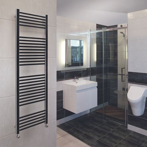 ZEHNDER IMPA koupelnový radiátor 1600/500, boční připojení, bílá RAL9016 IMP-160-050 Obrázek - fotka