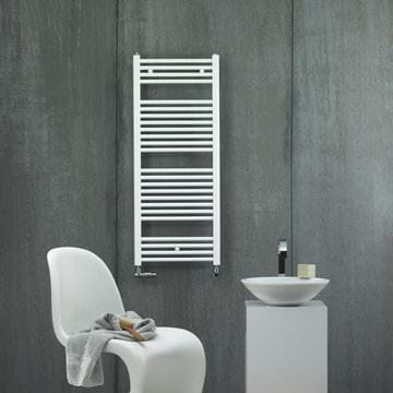ZEHNDER VIRANDO koupelnový radiátor 1226/500, středové připojení, bílá RAL9016 AB-120-050-05 Obrázek - fotka