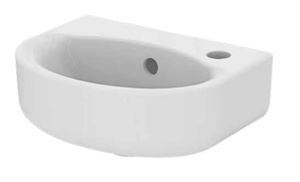 IDEAL STANDARD CONNECT ARC umývátko 35 cm, s otvorem pro baterii vpravo a přepadem