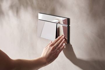 HANSGROHE IFRAME ovládací tlačítko pro dvě splachování, chrom 66003000 Obrázek - fotka