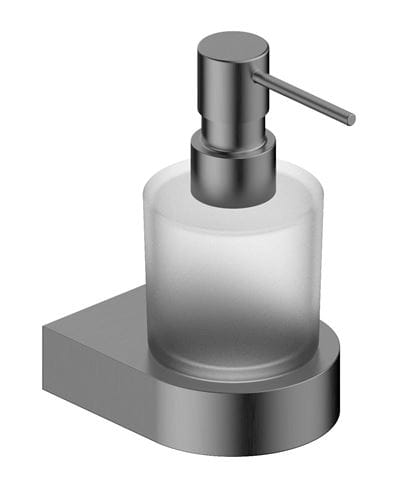 EASY+ dávkovač tekutého mýdla 200 ml, nástěnný, sklo, gun metal EASP989-GM Obrázek - Hlavní obrázek