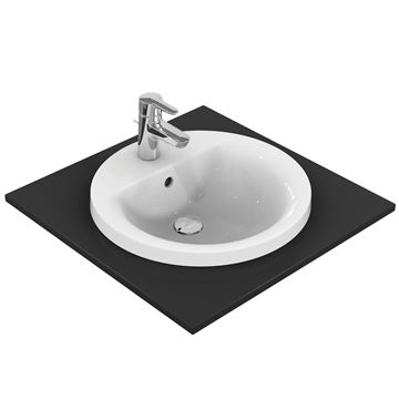 IDEAL STANDARD CONNECT umyvadlo 48 cm, s otvorem pro baterii a přepadem