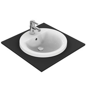 IDEAL STANDARD CONNECT umyvadlo 48 cm, s otvorem pro baterii a přepadem
