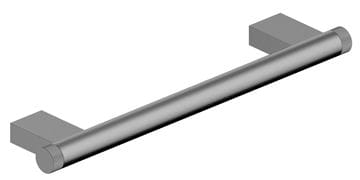 EASY+ STYLE madlo 375 mm, k vaně, gun metal