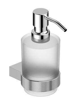 EASY+ STYLE dávkovač tekutého mýdla 200 ml, nástěnný, sklo, chrom