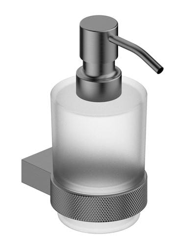 EASY+ STYLE dávkovač tekutého mýdla 200 ml, nástěnný, sklo, gun metal EASP189-GM Obrázek - Hlavní obrázek