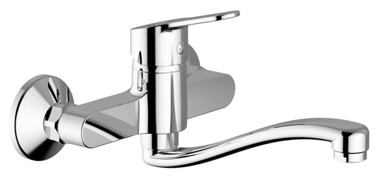 EASY NEW dřezová nástěnná baterie, chrom EA506.5N Obrázek - Hlavní obrázek