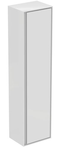 IDEAL STANDARD CONNECT AIR vysoká skříňka 40x30x160 cm, 1 dvířka, matná bílá/lesklá bílá E0832B2 Obrázek - Hlavní obrázek