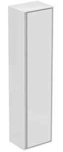 IDEAL STANDARD CONNECT AIR vysoká skříňka 40x30x160 cm, 1 dvířka, matná bílá/lesklá bílá