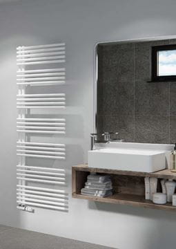 CONCEPT 200 FINGRA koupelnový radiátor 1510/600, klasické připojení, matná bílá RAL9016 CFN15100600SK055017 Obrázek - fotka