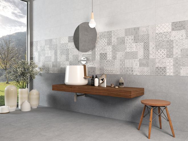 ARGENTA LIGHT STONE dlažba 45x45 cm, mat, white LIGHT STONE WHITE 45 Obrázek - fotka