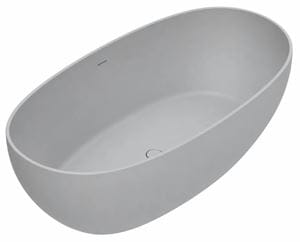 GKI C-SOLID volně stojící vana 176x91 cm, solidtech, cemento