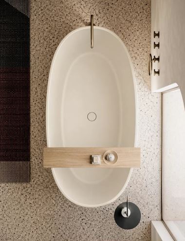 GKI C-SOLID volně stojící vana 176x91 cm, solidtech, lino 7239020030 Obrázek - fotka